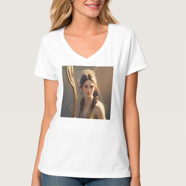 Sagittarius Woman T-Shirt (Front)