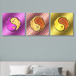 Sagittarius & Wood Dragon Canvas Photo Tile