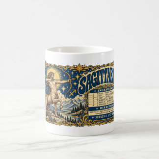 Sagittarius Zodiac Coffee Mug – Vintage Art