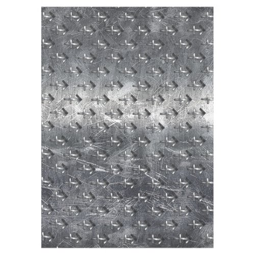 Sagittarius Zodiac In Grunge Distressed Steel look Tablecloth