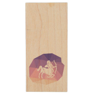 Sagittarius zodiac modern USB 16GB flash drive