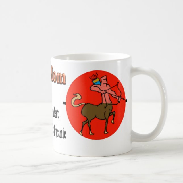 Sagittarius Zodiac Mother's Day Coffee Mug (Right)