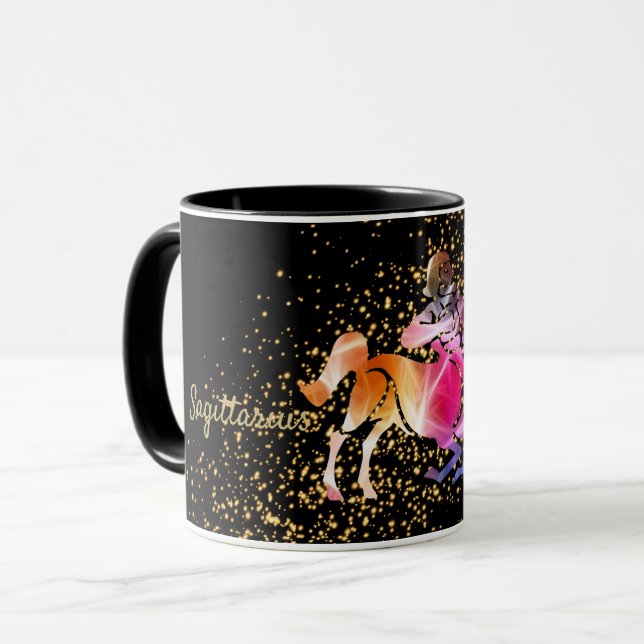 Sagittarius Zodiac Mug (Front Left)