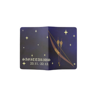 Sagittarius zodiac Passport Holder