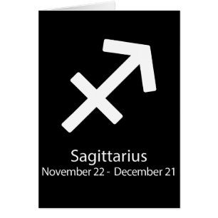 Sagittarius Zodiac sign Astrology Cards
