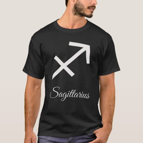 Sagittarius zodiac sign astrology T_Shirt