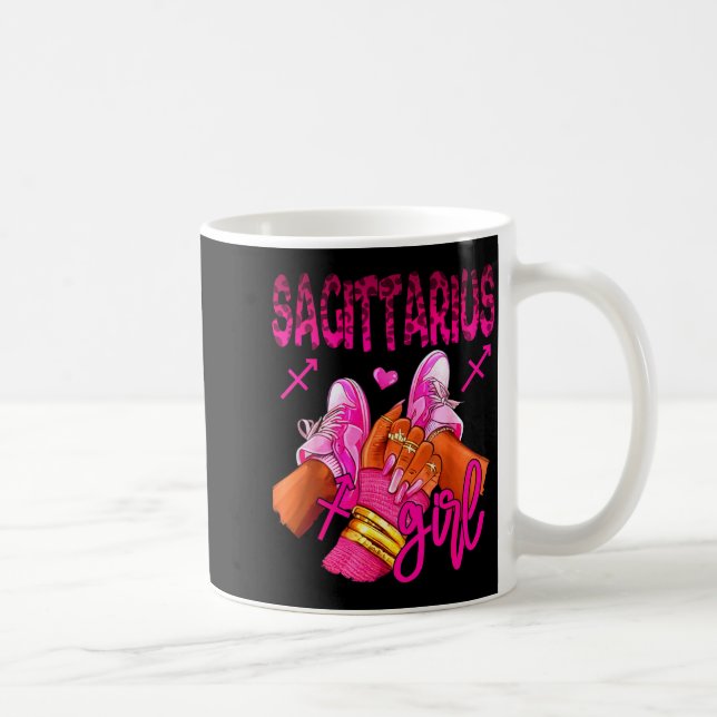 Sagittarius Zodiac Sign Birthday Queens Horoscope  Coffee Mug (Right)