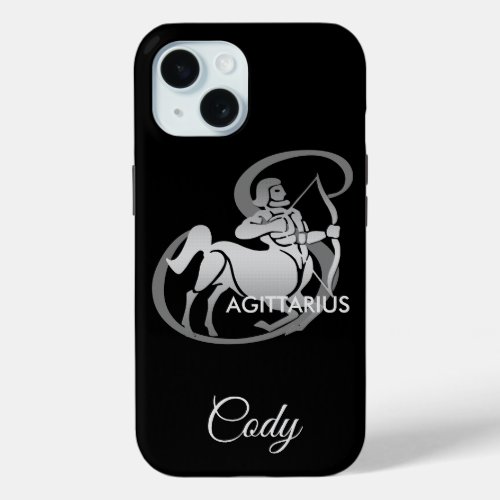 Sagittarius  _ Zodiac Sign iPhone 15 Case