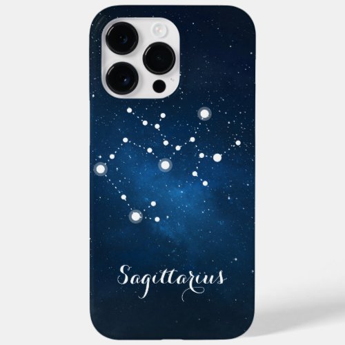 Sagittarius Zodiac Sign Constellation Case_Mate iPhone 14 Pro Max Case