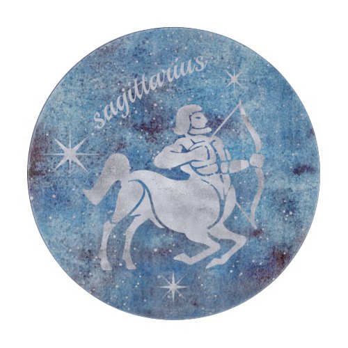 Sagittarius Zodiac Sign Cutting Board