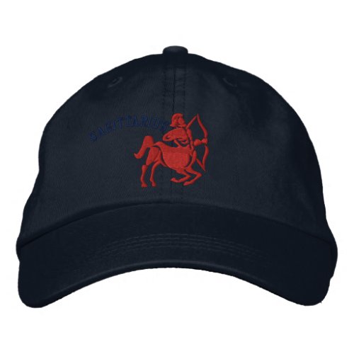 Sagittarius Zodiac Sign Embroidery Nov 22 _ Dec 21 Embroidered Baseball Hat