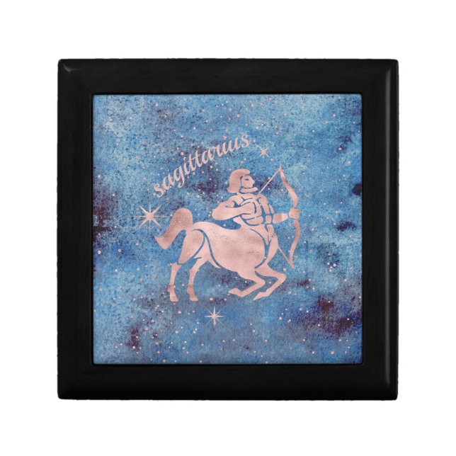 Sagittarius Zodiac Sign Gift Box (Front)