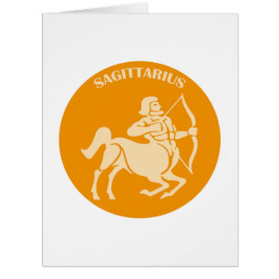 Sagittarius, Zodiac Sign, Horoscope, Astrology Cards