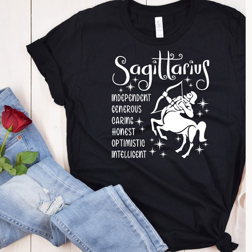  Sagittarius Zodiac Sign Horoscope  Traits T_Shirt