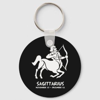 Sagittarius Zodiac Sign Keychain