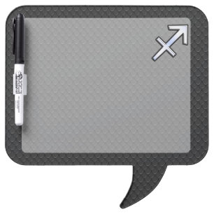 Sagittarius Zodiac Sign on Snake Skin Style Dry-Erase Board