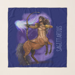 Sagittarius Zodiac Sign Scarf