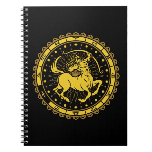 Sagittarius _ Zodiac Sign _ Symbol _ Horoscope Notebook