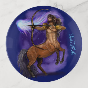 Sagittarius Zodiac Sign Trinket Tray
