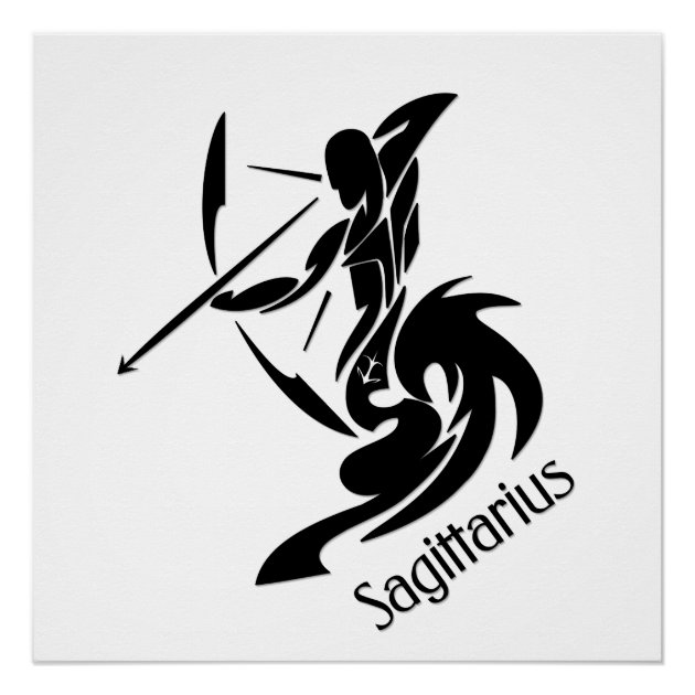 Sagittarius Zodiac Symbol and Sign Zazzle