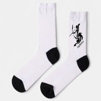 Sagittarius Zodiac Symbol and Sign Socks