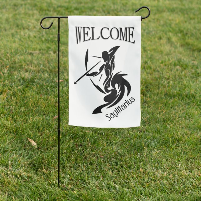 Sagittarius Zodiac Symbol and Sign Welcome (In SItu)