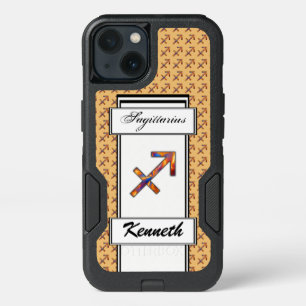 Sagittarius Zodiac Symbol Elmt by Kenneth Yoncich iPhone 13 Case
