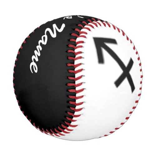 Sagittarius Zodiac Symbol Standard by K Yoncich Baseball