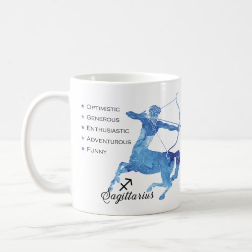 Sagittarius Zodiac Traits Mug