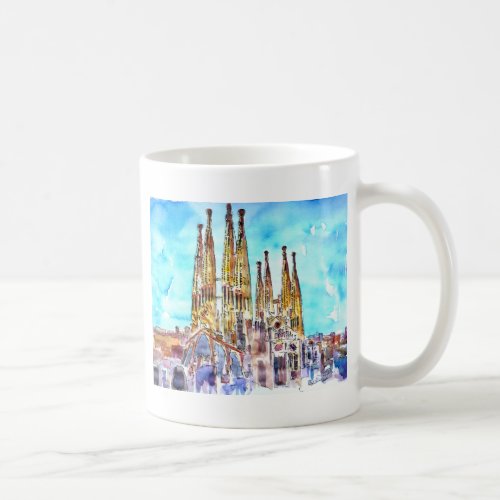 Sagrada Familia Barcelona Coffee Mug