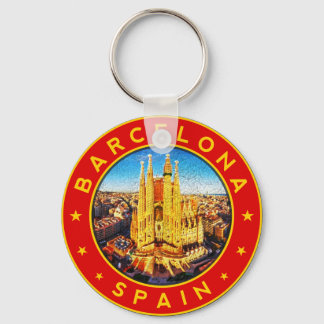 Sagrada Familia Barcelona Keychain