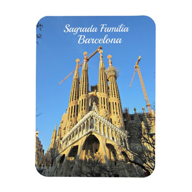 Sagrada Familia, Barcelona Magnet (Vertical)