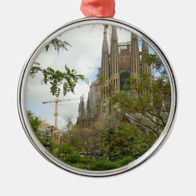 Sagrada Família, Barcelona Metal Ornament (Front)
