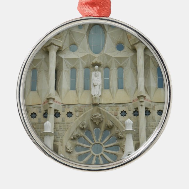 Sagrada Familia, Barcelona Metal Ornament (Front)