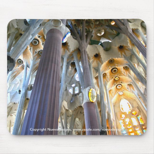 Sagrada Familia, Barcelona Mouse Pad (Front)