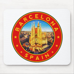 Sagrada Familia Barcelona  Mouse Pad