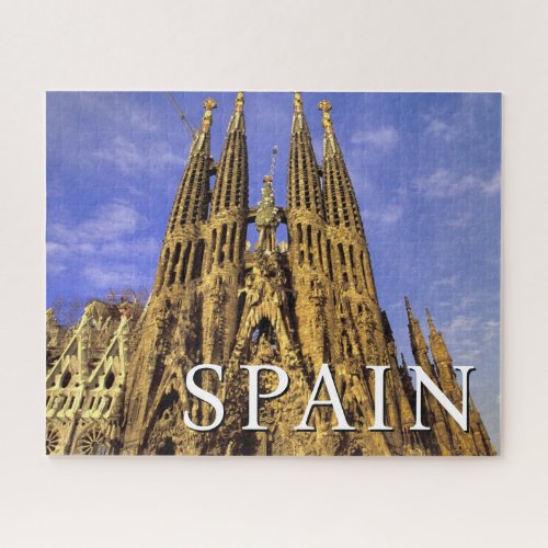 Sagrada Familia  Barcelona Spain Jigsaw Puzzle