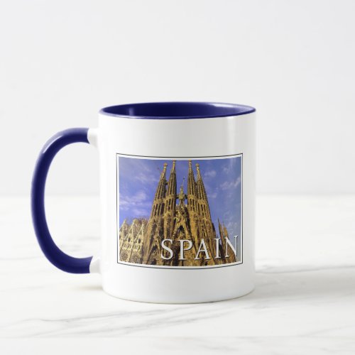 Sagrada Familia  Barcelona Spain Mug