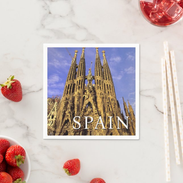 Sagrada Familia | Barcelona, Spain Napkins (Insitu)