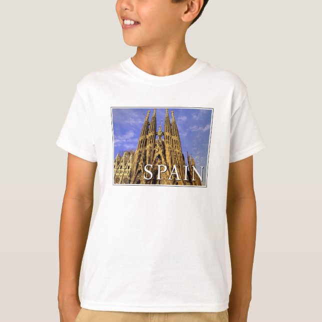 Sagrada Familia | Barcelona, Spain T-Shirt (Front)