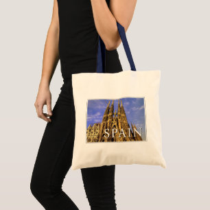 Sagrada Familia Barcelona, Spain Tote Bag