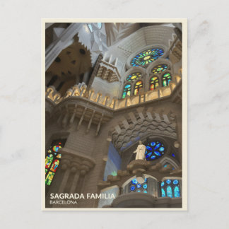 Sagrada Familia Cathedral Postcard