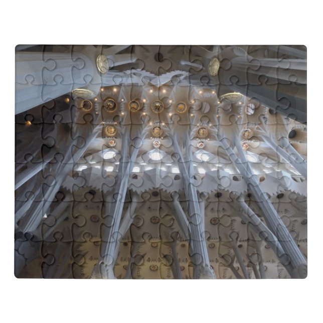 Sagrada Familia. Interior Jigsaw Puzzle (Puzzle Horizontal)