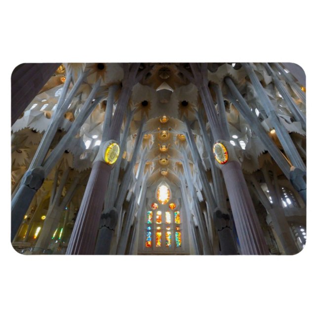 Sagrada Familia. Interior Magnet (Horizontal)