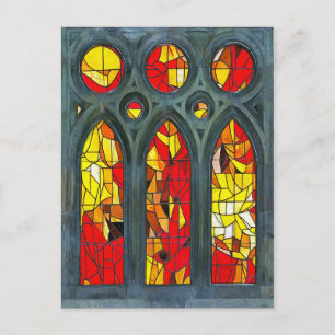 Sagrada Familia. Interior. View 10. Postcard