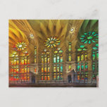 Sagrada Familia. Interior. View 19. Postcard