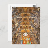 Sagrada Familia. Interior. View 7. Postcard (Front/Back)