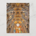 Sagrada Familia. Interior. View 7. Postcard