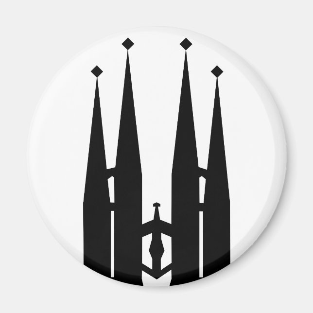 Sagrada Familia Magnet (Front)