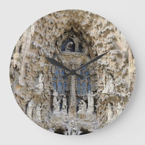 Sagrada Familia Nativity facade Large Clock